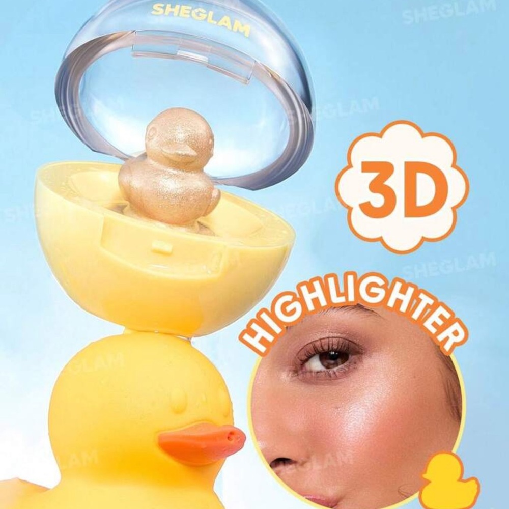 SHEGLAM Lucky Duck 3D Highlighter Graduation Birthday Holiday Summer Fall